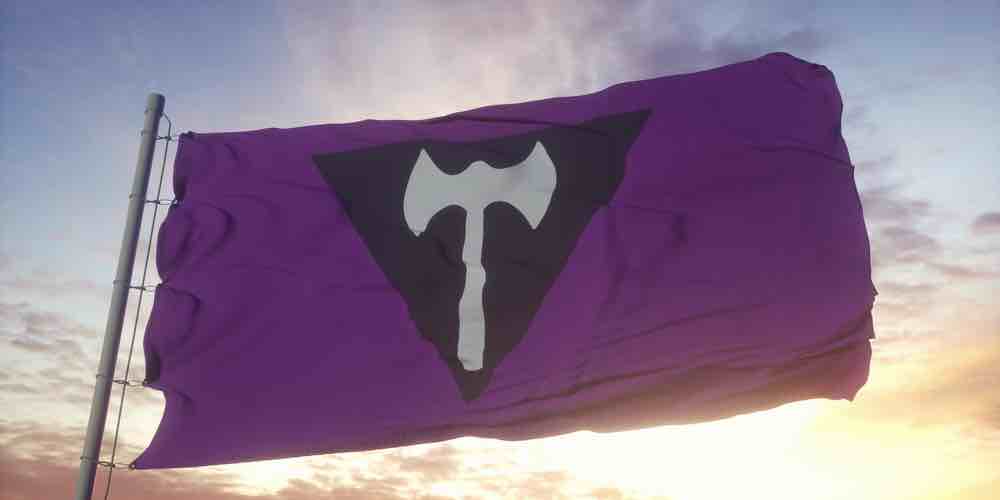 What are the lesbian flag colours?